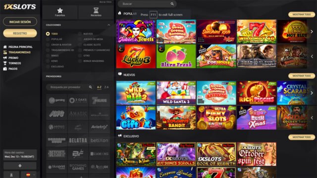 1x slots live casino