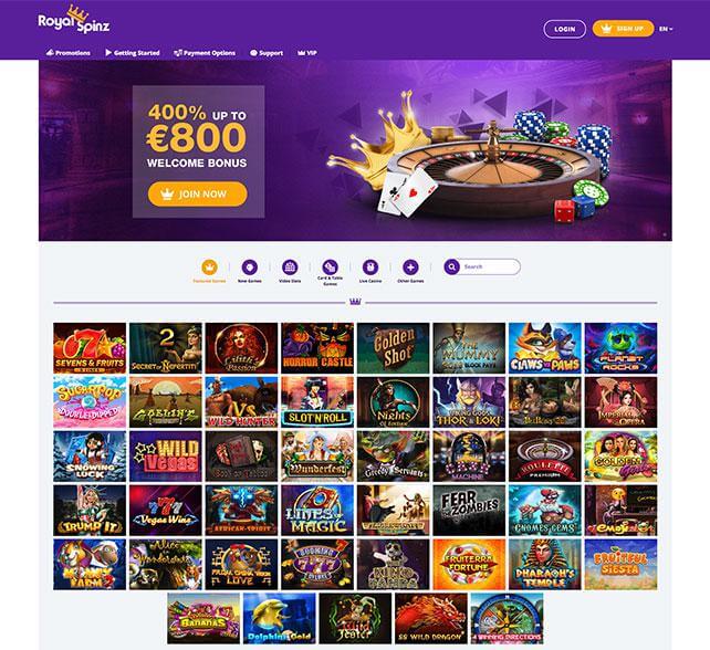 candy spinz casino login