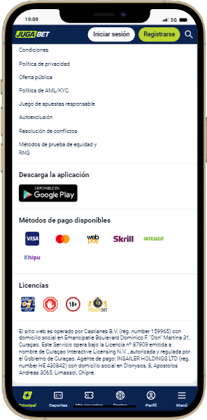 jugabet casino opiniones