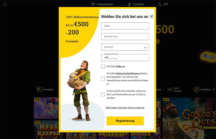 Zet Casino Rekisteröitymisprosessi