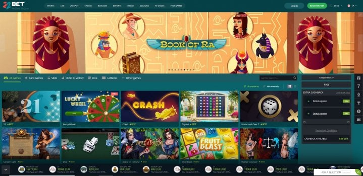 victory casino online games
