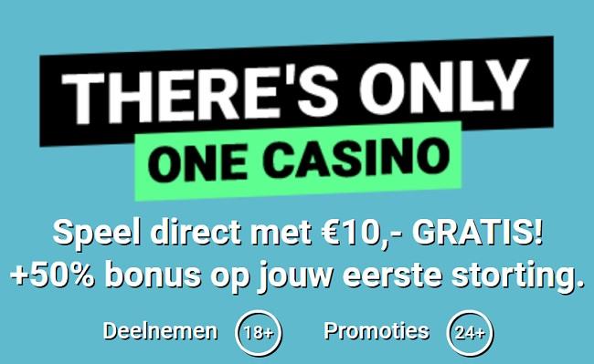 One Casino Welkomstbonus