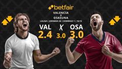 Interfaz de Betfair apuestas en móvil
