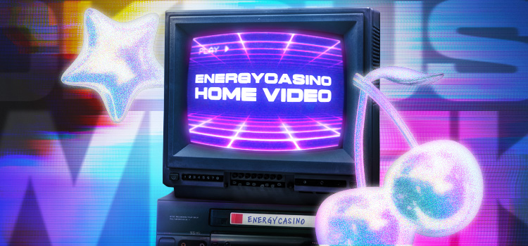 Energy Casino promóciós oldal, amelyen különböző bónuszajánlatok láthatók