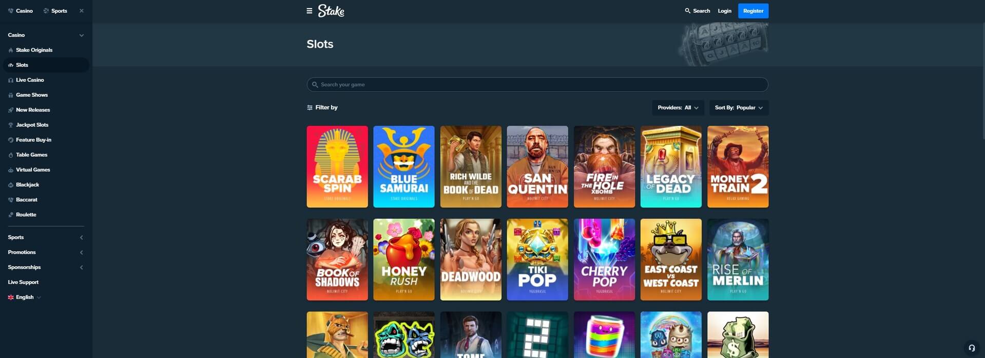 stake casino online
