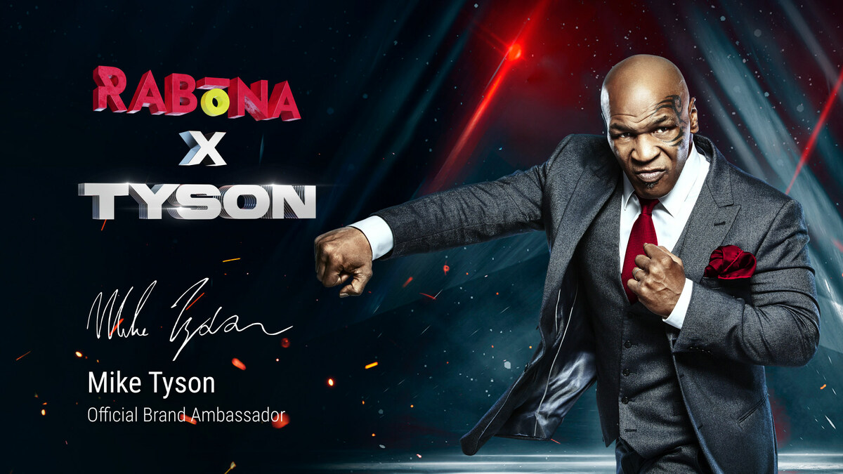 Mike Tyson Brand Ambassador Rabona Casino