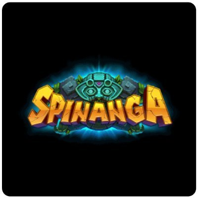 Spinanga Casino herní rozhraní zobrazující sloty a živé kasino