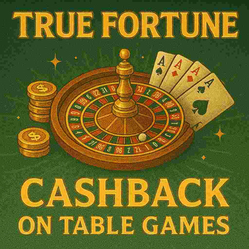 True Fortune Casino Cashback Promotion Visual