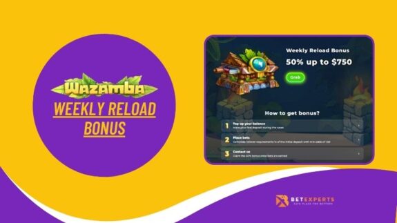 Wizualizacja bonusu Wazamba z symbolami gier