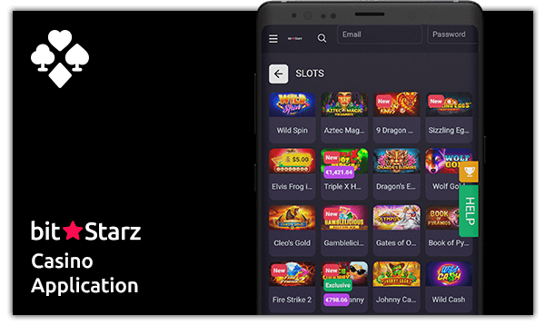 Bitstarz App Dashboard View