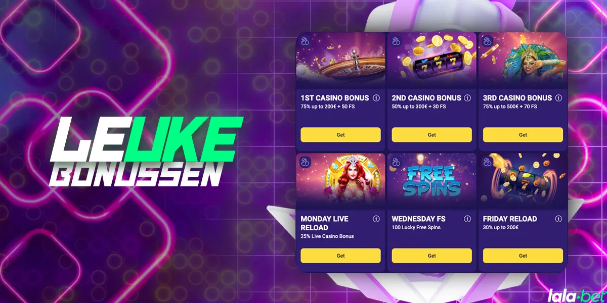 Bonus aanbod LalaBet
