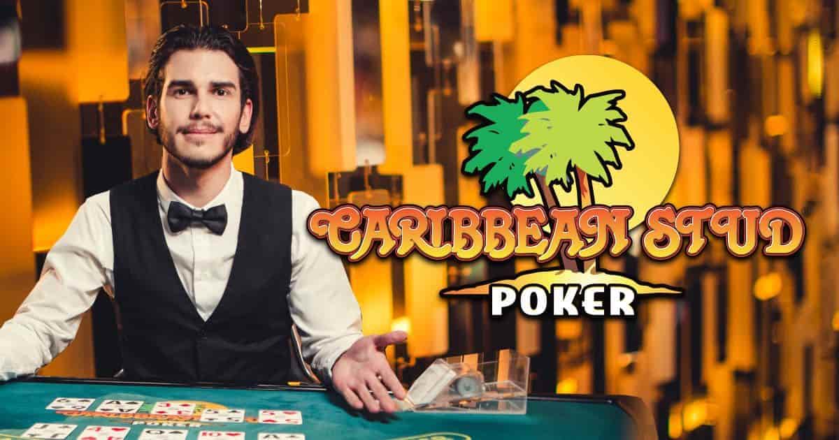 Schermata del tavolo Caribbean Stud Poker su Luxurybet casino