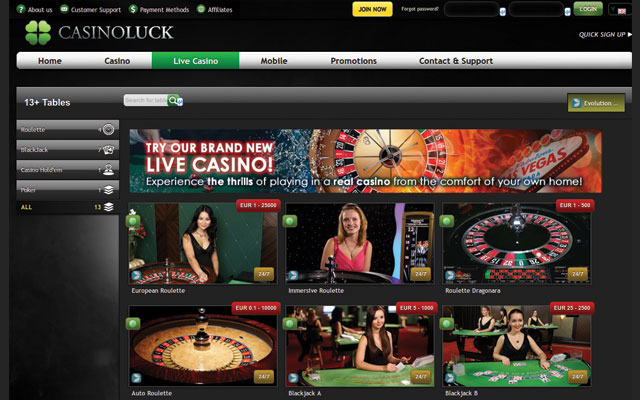 true luck casino