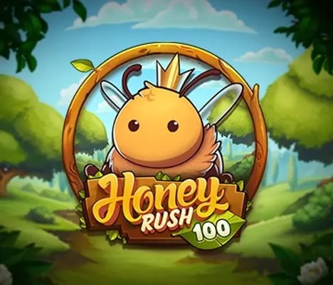 Honey Rush slot game schermafbeelding op QBet casino