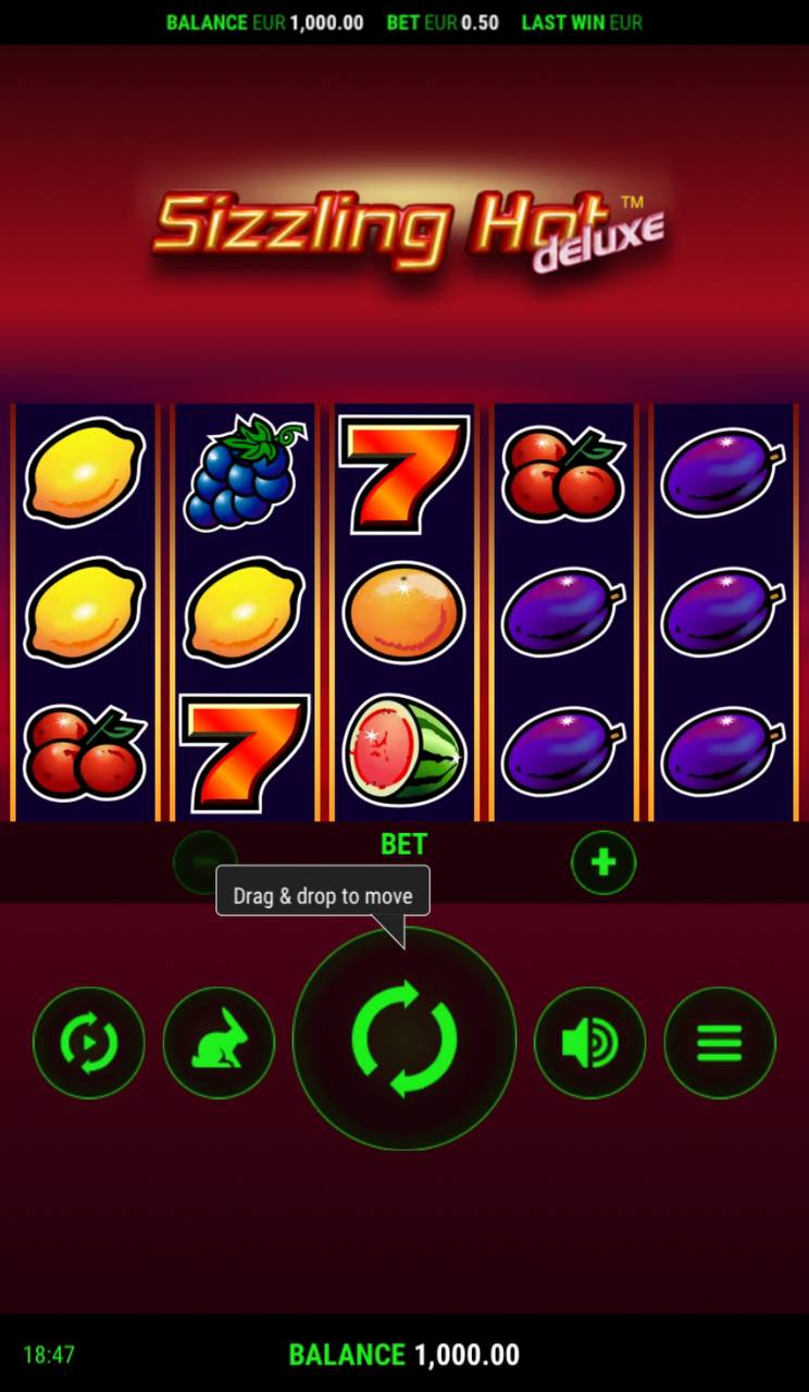 Interfejs aplikacji Ice Casino na smartfonie z widocznymi grami i przyciskiem bonusowym