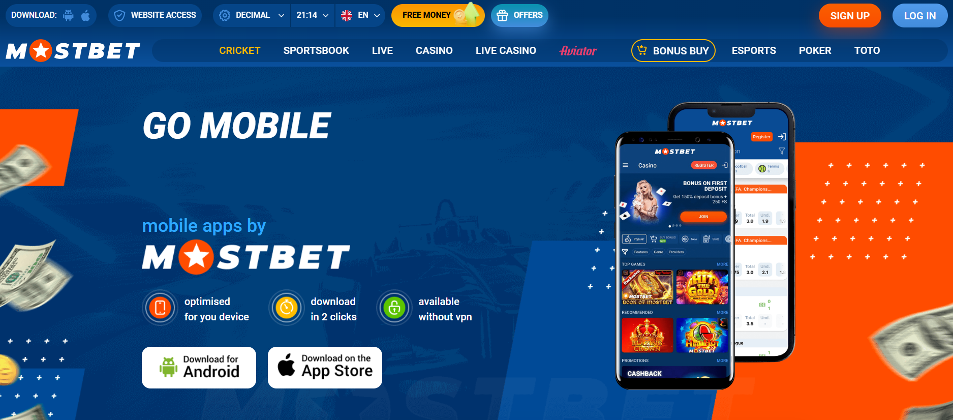 mostbet casino free spins