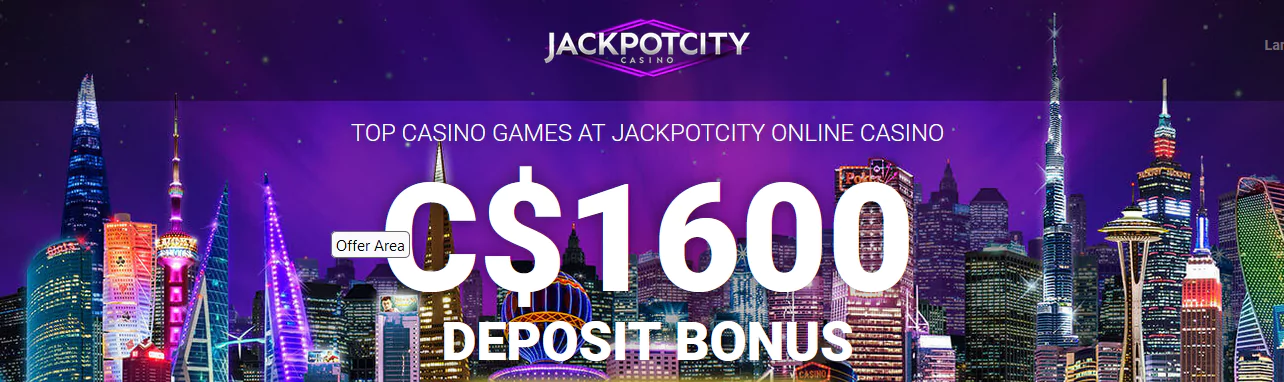 Jackpot City Casino Interface