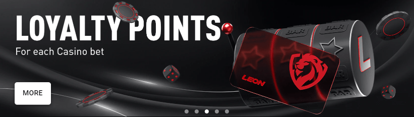 Promotion du programme de fidélité Leon Casino