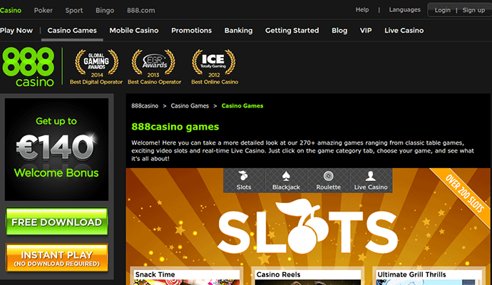 5 Ranuras de carrete gratis