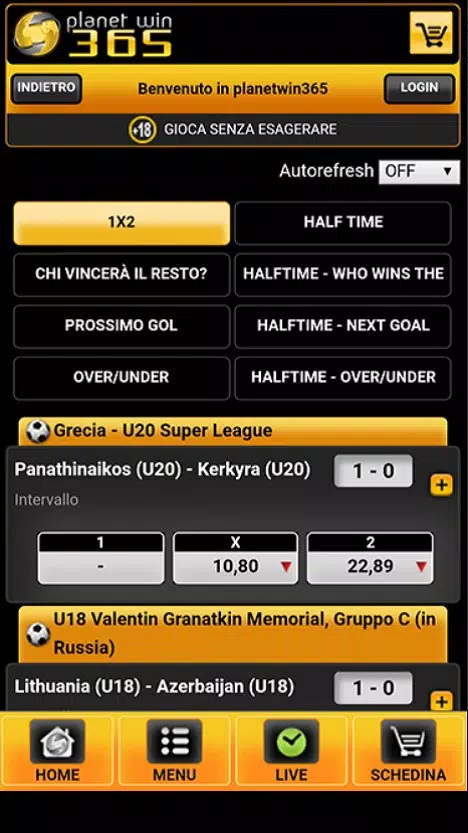 Bruce Bet app update