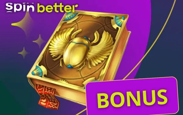 Interfejs kasyna Spinbetter z wyróżnioną sekcją bonusową