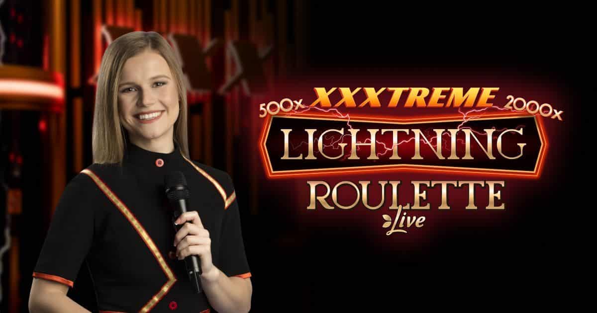 XXXtreme Lightning Roulette game at Mega Riches Casino